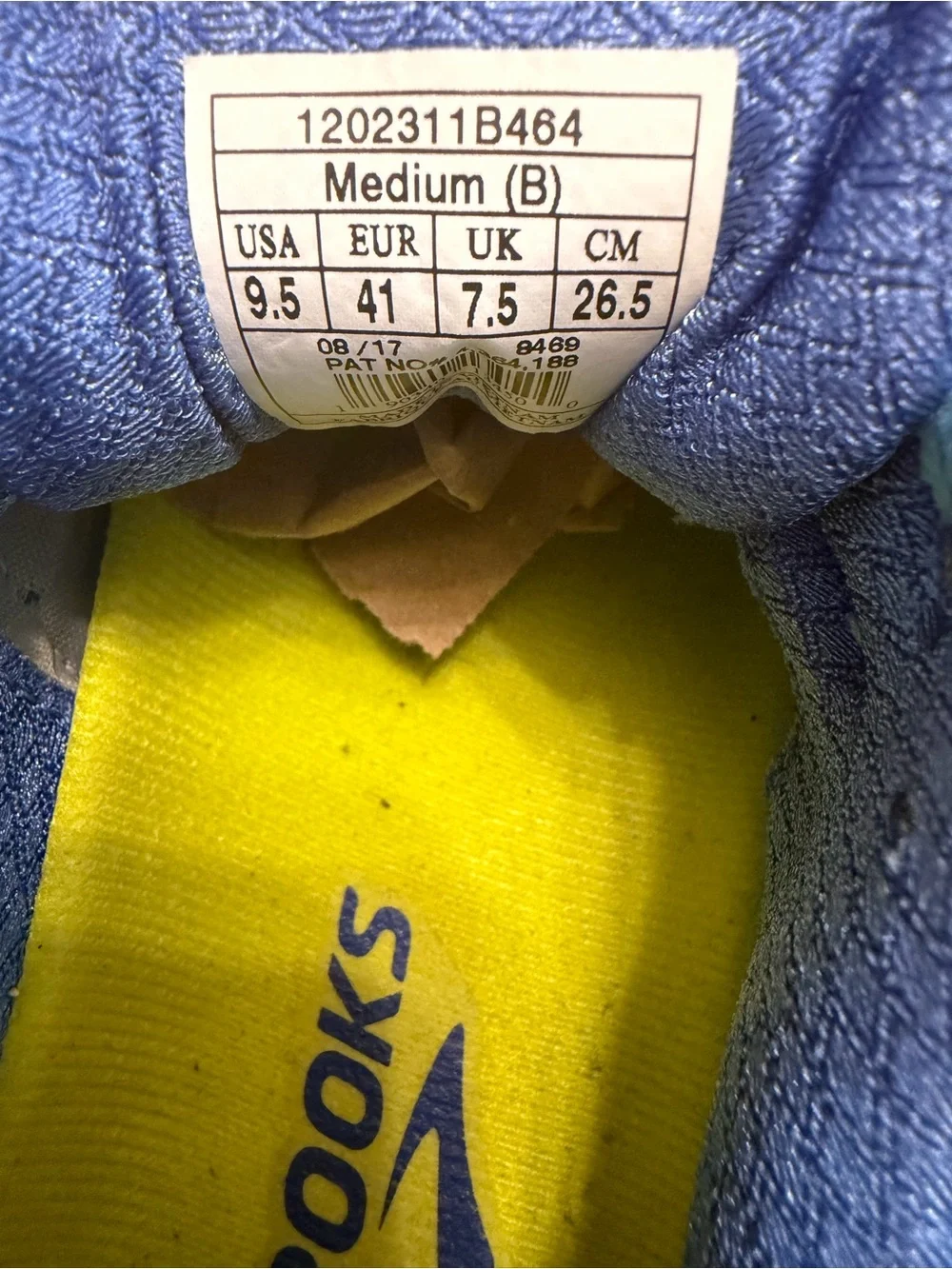 Y2K Retro Runner Brooks Adrenaline GTS 17 Women’s 9.5 Blue Lime Sneakers